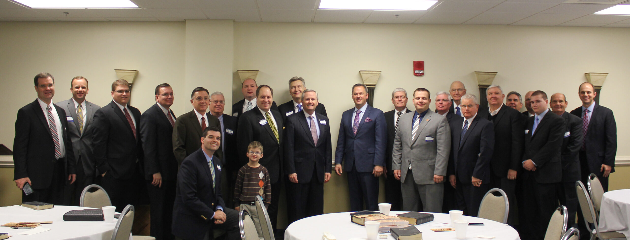 Preachers with Lt. Gov. Dan Forest